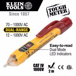 Klein Tools 3-Piece Electrical Tester Set: Non-Contact Voltage, AC/DC Voltage & GFCI Receptacle Tester thumbnail 2