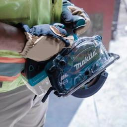 Makita 18V LXT Cordless 5-3/8 in. Metal Cutting Saw with 5.0Ah Battery Bundle thumbnail 4