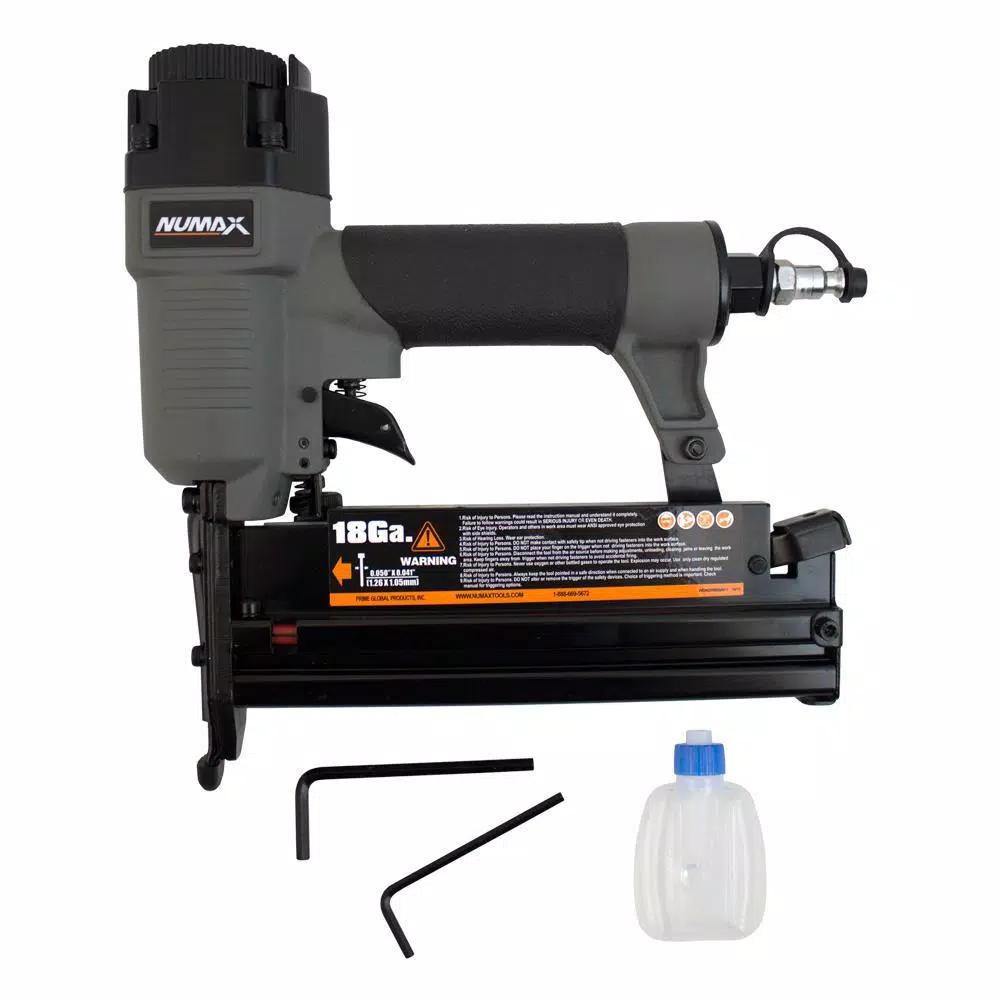 NuMax SL31 3-in-1 Pneumatic Finish Nailer and Stapler, 16-Gauge & 18-Gauge, 2 in.
