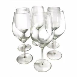 Epicureanist Illuminati White Wine Glasses, Lead-Free Crystal, Set of 6 thumbnail 1