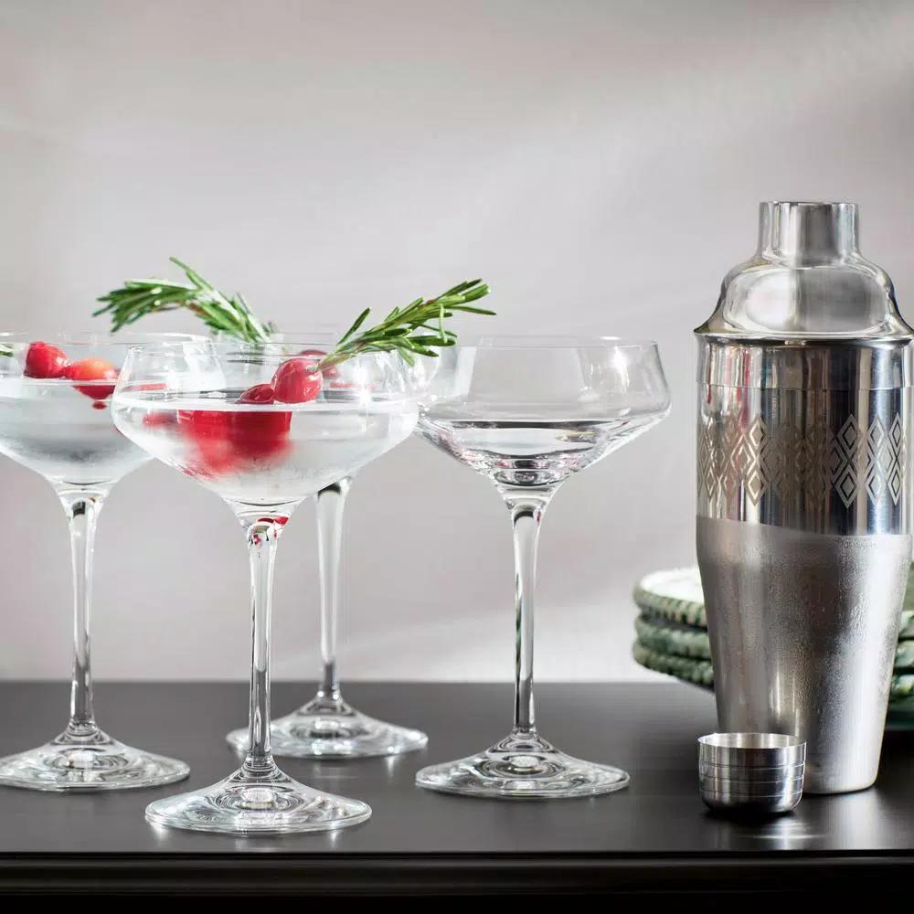 Ayesha Curry 4-in-1 Stainless Steel Cocktail Shaker, 26 oz