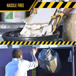 Ultrasac 45 Gal. Extra Large Heavy Duty Trash Bags, 1.8 Mil, 50 Count thumbnail 4