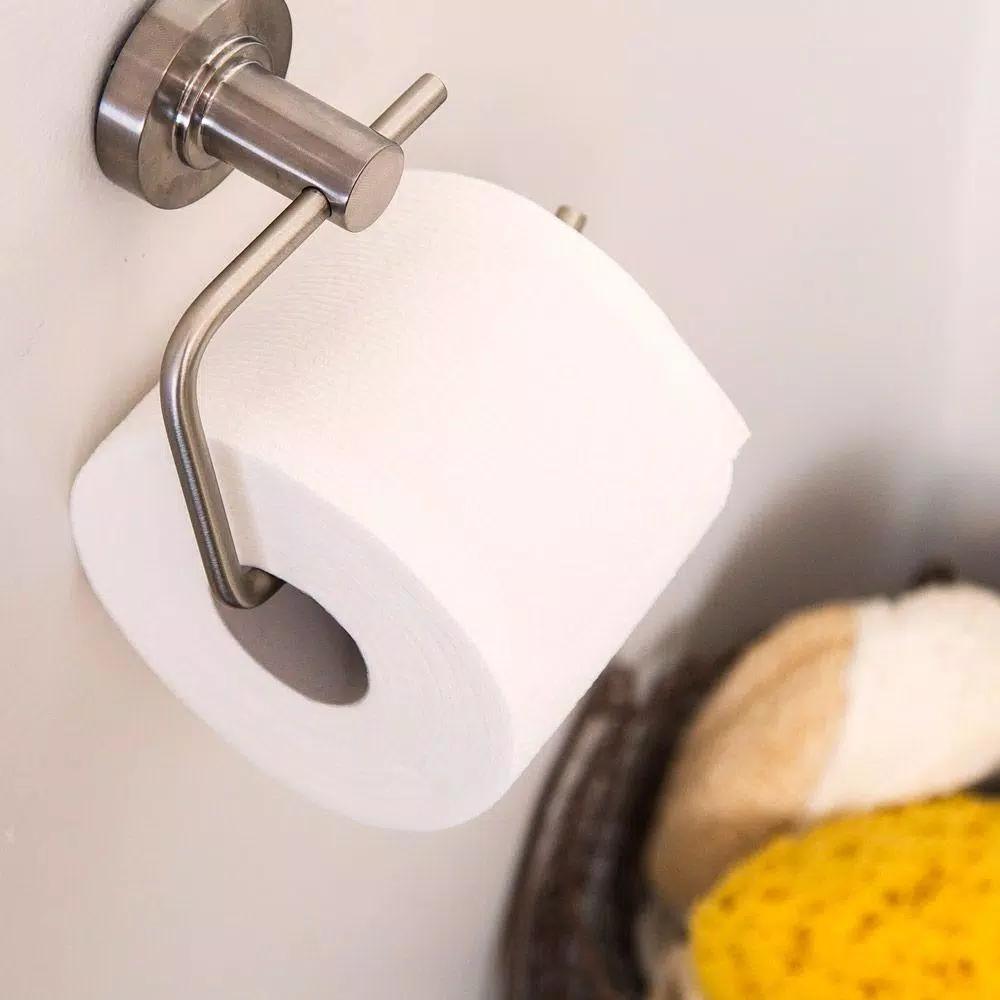 Speakman Neo Single Post Toilet Paper Holder, Brushed Nickel