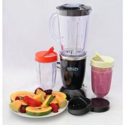 Total Chef Miracle Blender 12-Piece Set, 33 oz. Single Speed Personal Blender, Black thumbnail 5