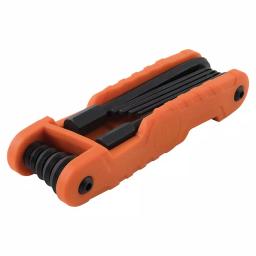 Klein Tools Pro Folding Hex Key Set, 11-Piece SAE Extended Reach thumbnail 6