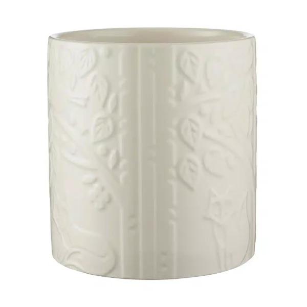 Mason Cash In the Forest Stoneware Utensil Jar, Cream