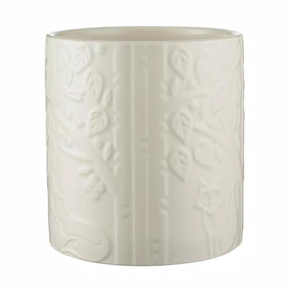 Mason Cash In the Forest Stoneware Utensil Jar, Cream