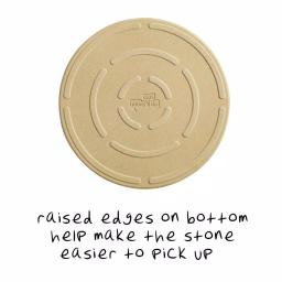 Honey-Can-Do 16 in. Round Non-Cracking Pizza Stone thumbnail 7
