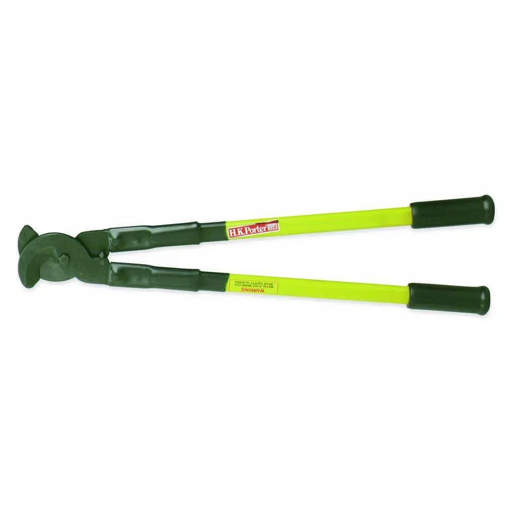 H.K. Porter 25 in. Shear Type Cable Cutters with Fiberglass Handles