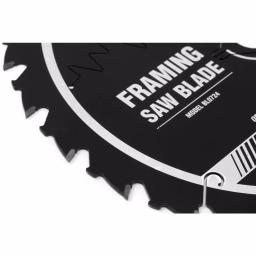 WEN 7.25 in. 24-Tooth Carbide-Tipped Professional Framing Saw Blade for Miter and Circular Saws thumbnail 3