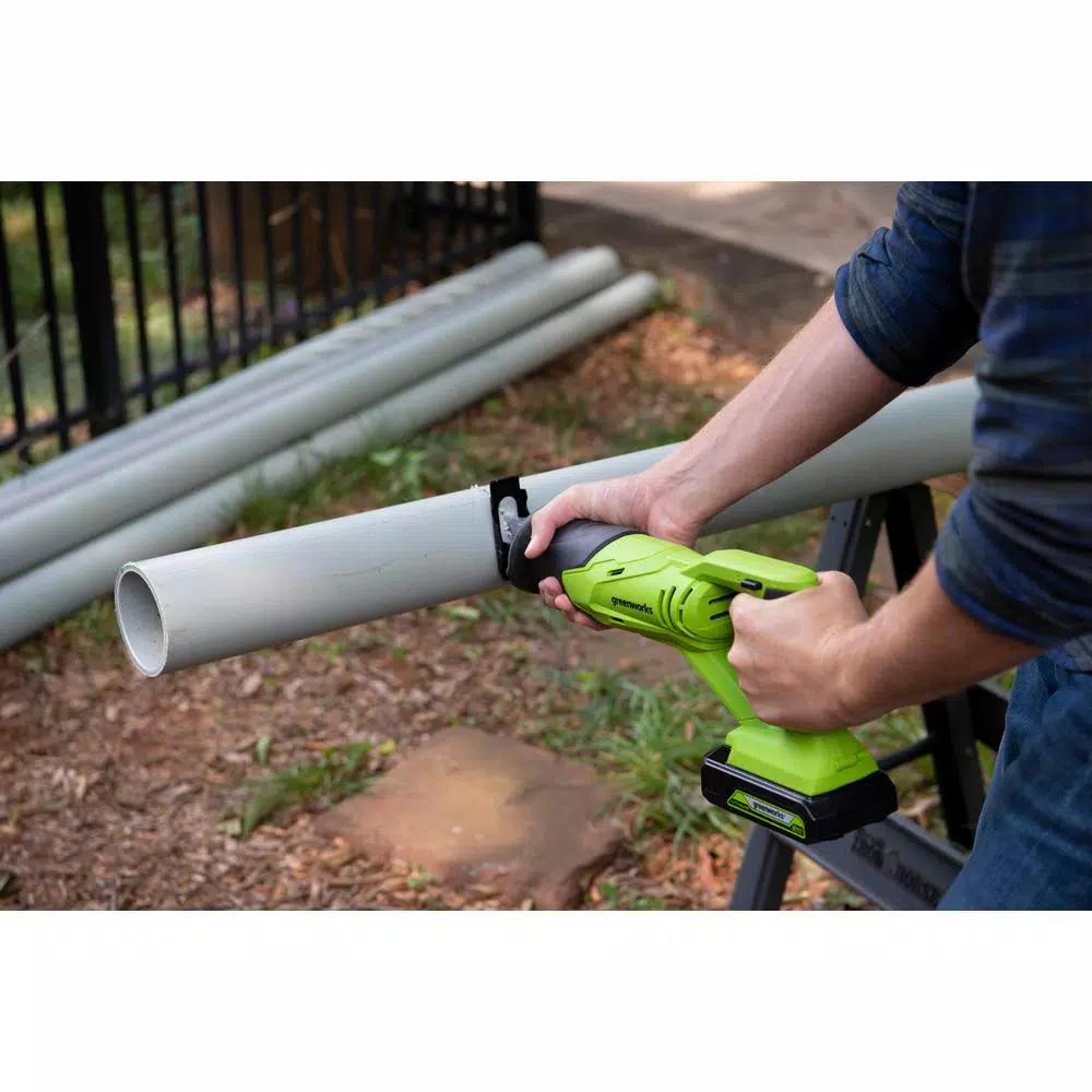 Greenworks 24V Brushless Cordless Reciprocating Saw, Tool Only