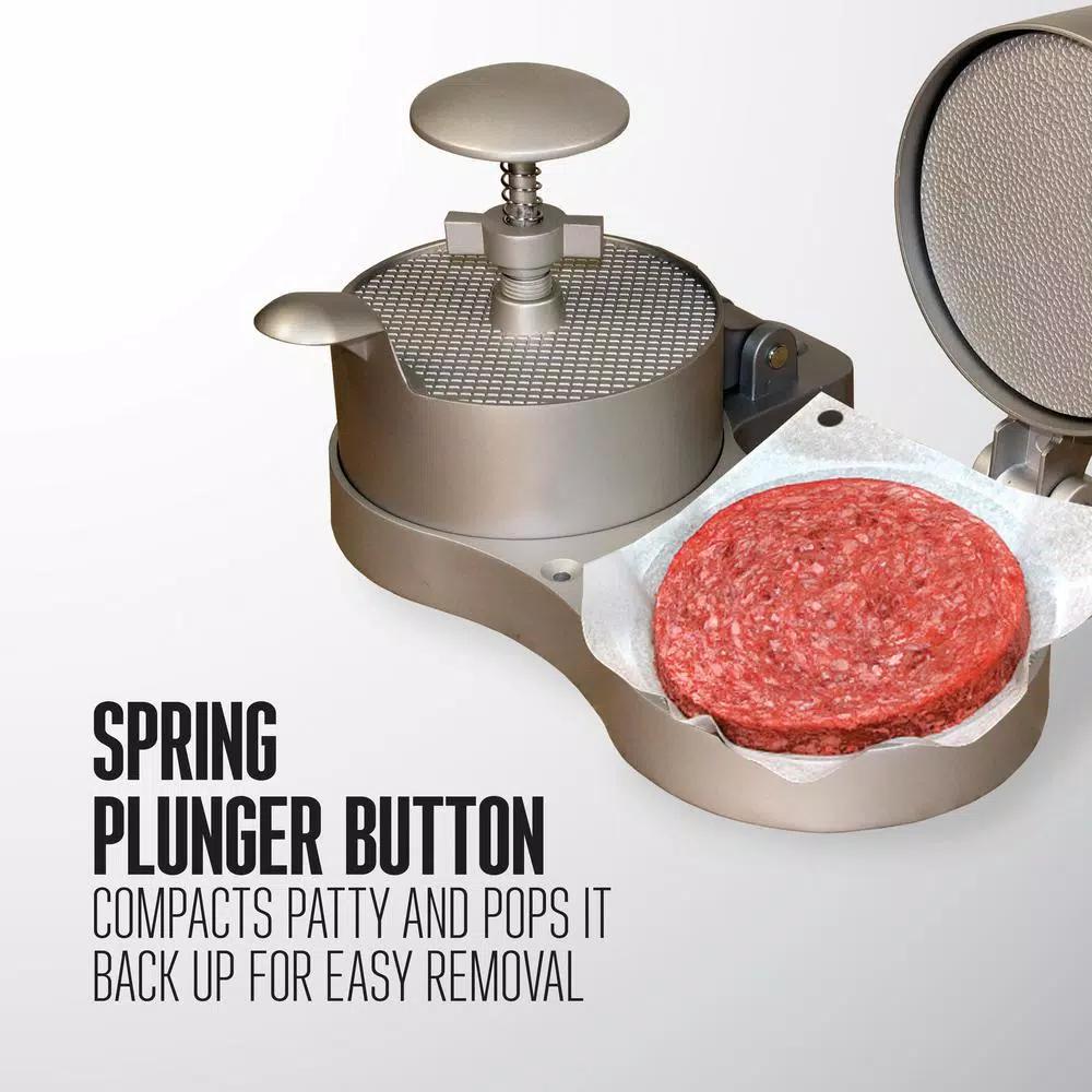 Weston Double Hamburger Press - Adjustable Aluminum Burger & Patty Maker