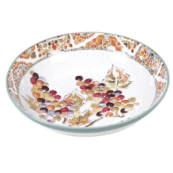 Certified International Tuscan Breeze 144 oz. Ceramic Serving Bowl, Multi-Colored