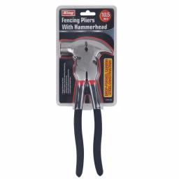 KING 10.5 in. Fencing Pliers with Hammerhead, Carbon Steel Multi-Purpose Hand Tool thumbnail 2