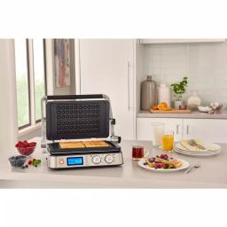 DeLonghi De'Longhi Livenza All-Day Indoor Electric Grill & Waffle Maker, 261 sq. in., Stainless Steel thumbnail 6