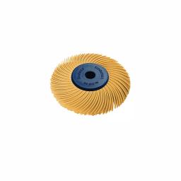 Dedeco Sunburst 2 in. 3-Ply Radial Discs, X-Fine 6 Micron Polishing Tool thumbnail 1