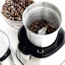 Ovente Electric Coffee Grinder, 200W Multi-Purpose Blade Grinder, Silver thumbnail 5