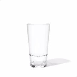 TOSSWARE Reserve Backbar 14 oz. Tritan Stacking Tall Glasses, Unbreakable Clear Plastic, Set of 24 thumbnail 1