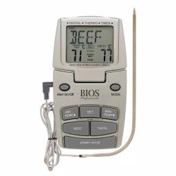 Unbranded Digital Meat Thermometer with Pre-Programmed Temperatures and Timer thumbnail 3