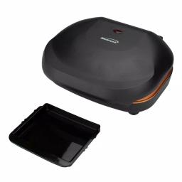 Brentwood Appliances 750W Indoor Electric Copper Grill and Panini Press, 2-Serving, Black thumbnail 4