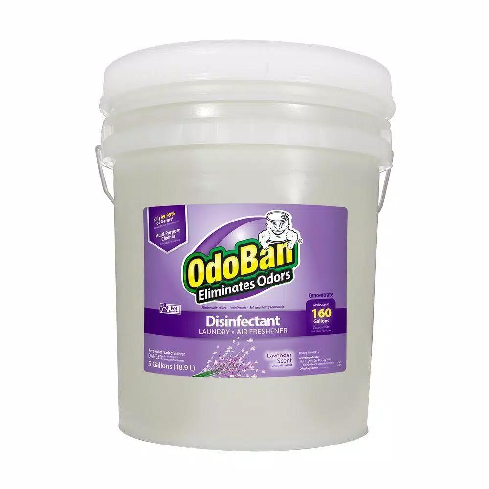 OdoBan 5 Gal. Lavender Multi-Purpose Disinfectant, Laundry & Air Freshener Concentrate