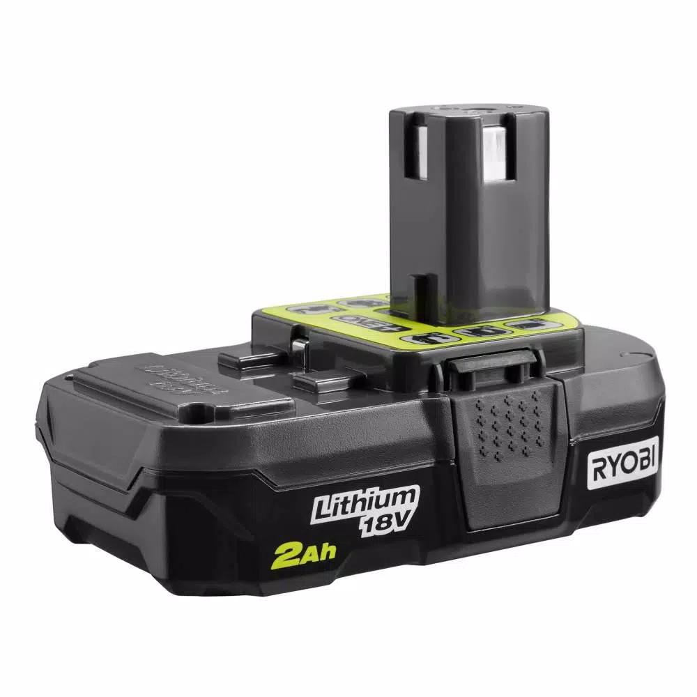 RYOBI 18V ONE+ 2.0 Ah Compact Lithium-Ion Battery 10-Pack