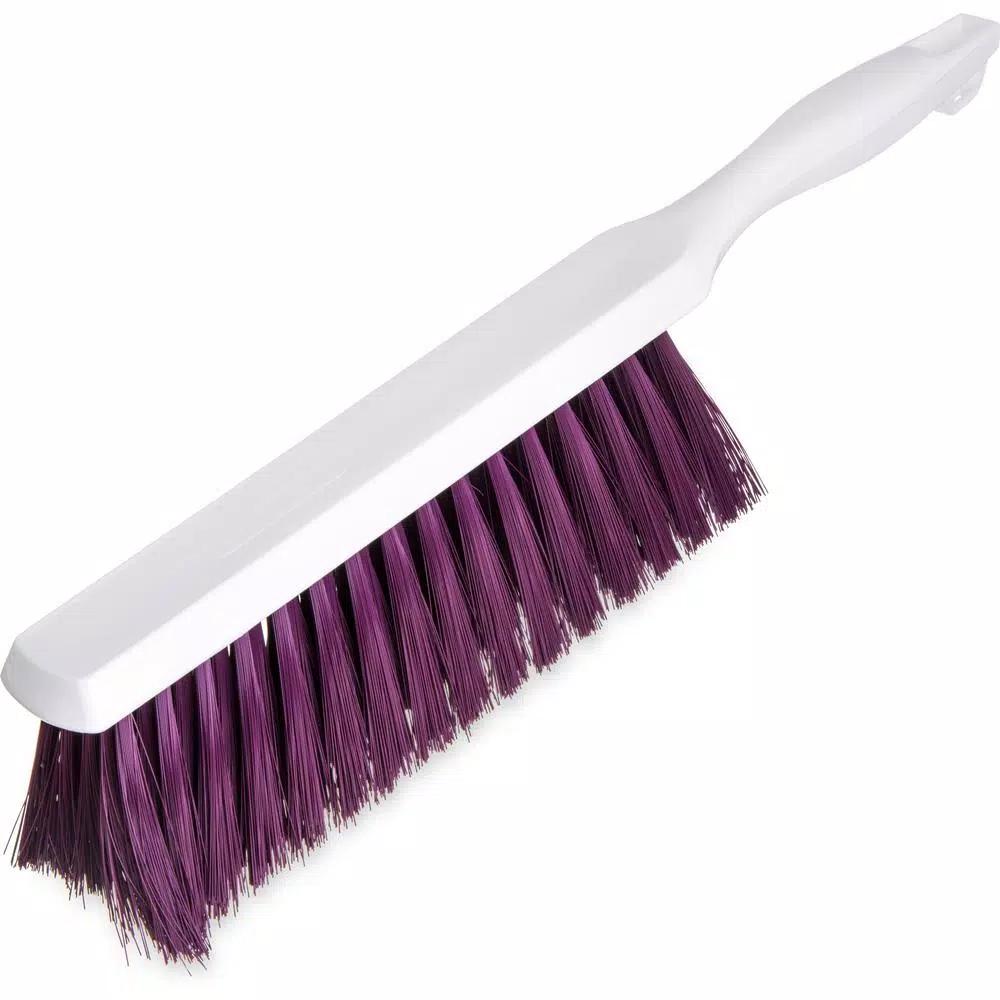 Carlisle Sparta Spectrum 8 in. Purple Polyester Counter and Bench Brush, 12-Pack