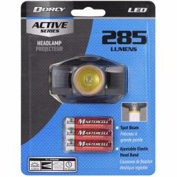 Dorcy 41-2097 Weather Resistant LED Headlamp, 285 Lumens, Spot Beam thumbnail 3