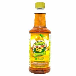 Eco Clean 32 oz. Pure Cold Pressed Orange Oil - Concentrated Citrus Peel Extract thumbnail 1