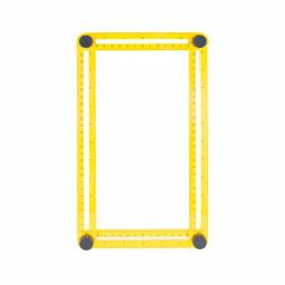 POWERTEC Universal Angle Template Tool, 10 in. Multi-Angle Ruler for Precise Measuring and Tracing thumbnail 1
