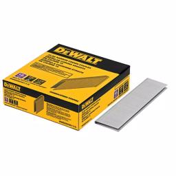 DEWALT 18-Gauge 1-1/2 in. x 1/4 in. Crown Bright Steel Glue Collated Staples, 3000 Count thumbnail 1