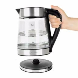 KALORIK 1.7L Rapid Boil Digital Electric Glass Kettle, 1750W, 5 Temperature Settings thumbnail 6