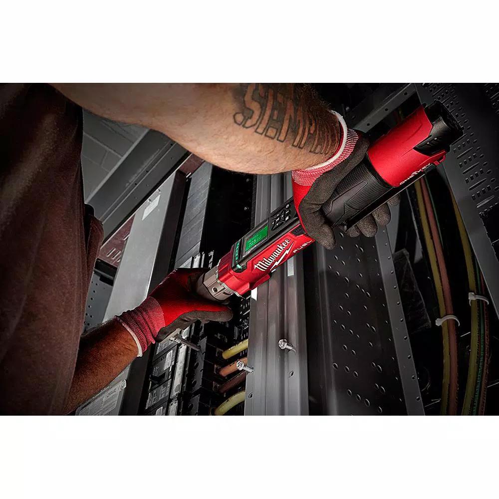 Milwaukee M12 FUEL 3/8 in. Digital Torque Wrench Kit with ONE-KEY, Two 2.0 Ah Batteries & Charger