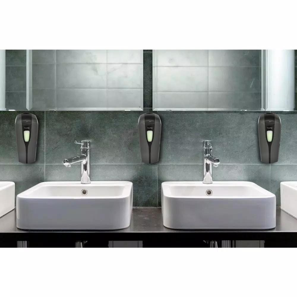 Alpine Industries Aspen Automatic Liquid Soap Dispenser, 1000 ml, Wall Mount, Gray