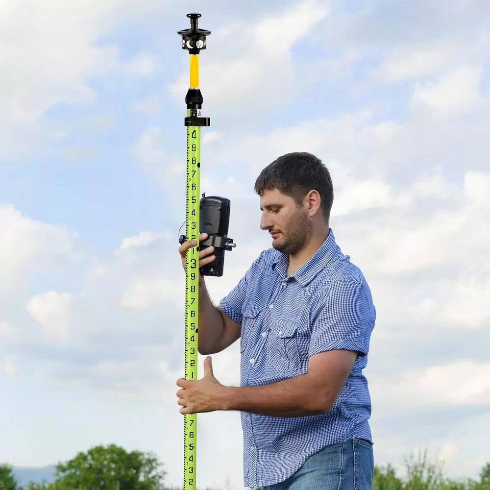 AdirPro 360-Degree Reflective Prism Assembly with Height Adapter for Robotic Total Stations
