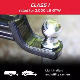 TowSmart 1-7/8 in. Chrome Hitch Ball with Wrench Flats thumbnail 6