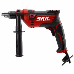 Skil 7.5 Amp Corded 1/2 in. Hammer Drill with Variable Speed and Keyed Chuck thumbnail 4