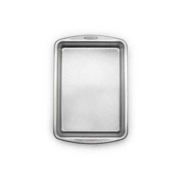 Unbranded 9 x 13 in. Aluminum Rectangle Cake Pan with Pebble Pattern