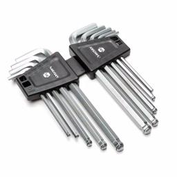 Husky 10-Piece Compression Ring Hex Key Set, Metric and SAE thumbnail 1