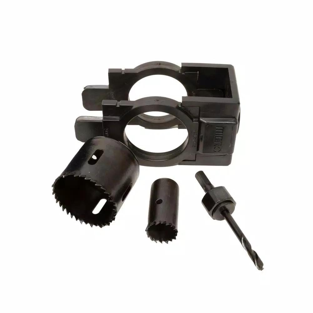 MIBRO Carbon Steel Door Lock and Deadbolt Installation Kit for Wood Doors