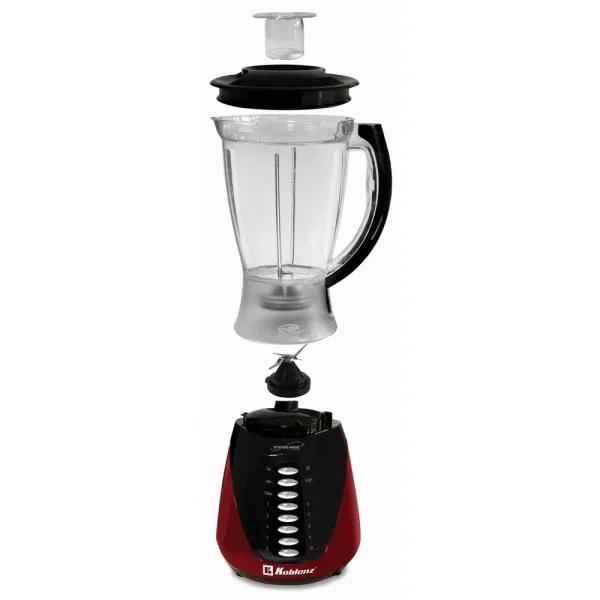 Koblenz Kitchen Magic Collection 10-Speed Blender with 50 oz. Red Plastic Jar