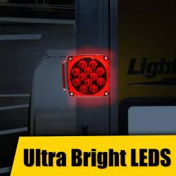 MaxxHaul 12V All LED Submersible Trailer Light Kit for Trailers Under 80 in. thumbnail 2