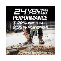 Greenworks 24V Cordless Brushless SDS-Plus Rotary Hammer, 2J (Tool Only) thumbnail 5