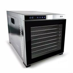 Aroma Professional 10-Tray Digital Food Dehydrator with Glass Door and Stainless Steel Trays thumbnail 2
