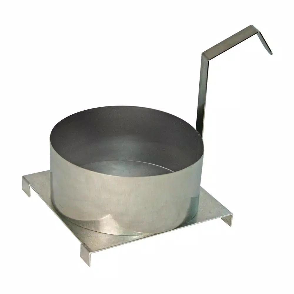Paragon 6 in. Stainless Steel Funnel Cake Mold Ring with Base Plate