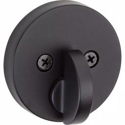 Kwikset Uptown Single Cylinder Deadbolt, Matte Black, SmartKey Security, ANSI Grade 1 thumbnail 3