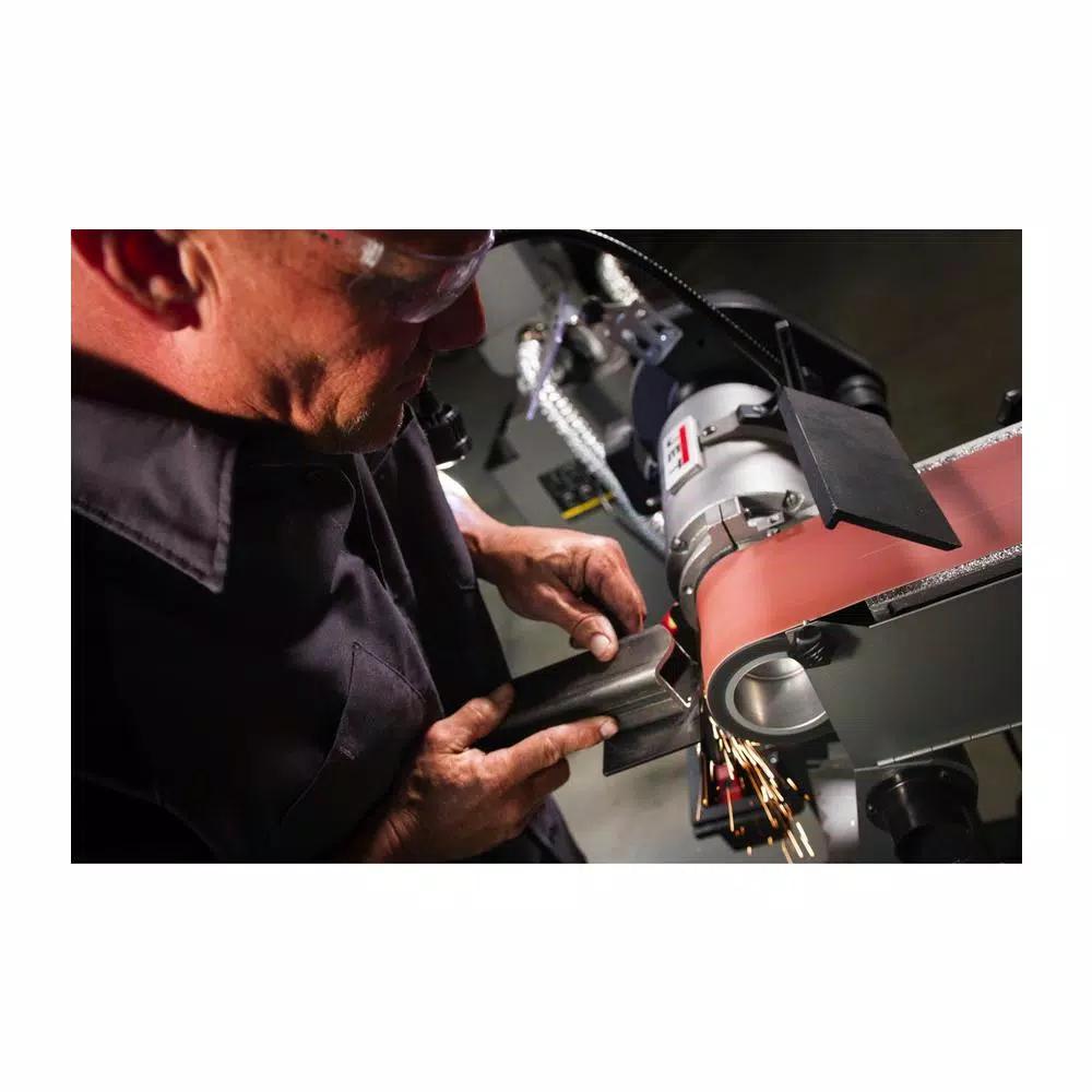 Jet IBGB-436VS Variable Speed 8 in. Industrial Grinder and 4 in. x 36 in. Belt Sander, 1HP, 115V
