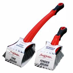 Barrett-Jackson Tire and Fender Brush Kit with Ergonomic Handles thumbnail 1