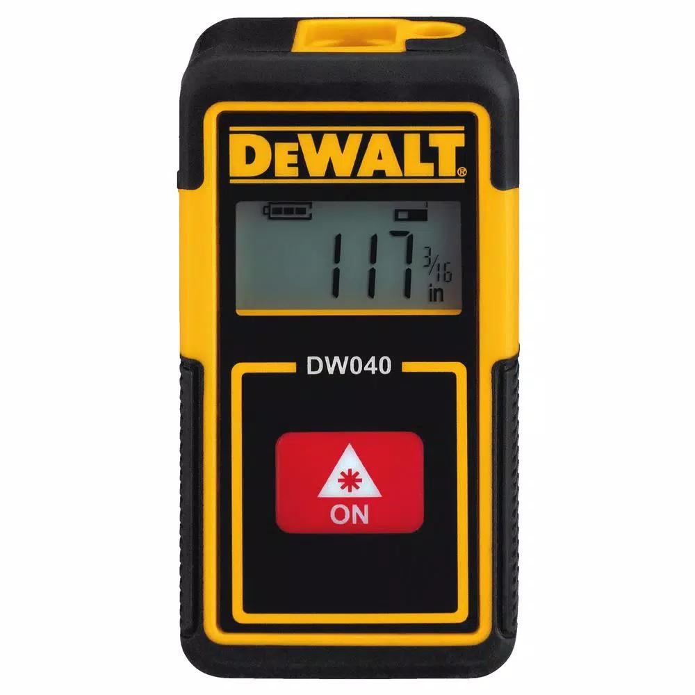 DEWALT 40 ft. Pocket Laser Distance Measurer and 25 ft. Tape Measure Combo