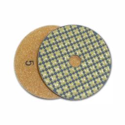 Monster 4 in. 5-Step Dry Diamond Polishing Pads Set, 5-Piece Velcro Attachment thumbnail 6